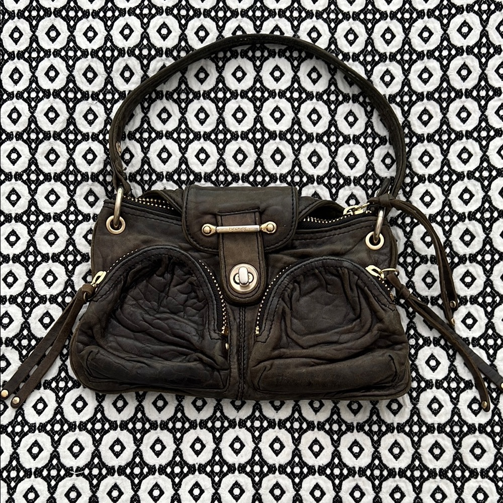 Stylish Brown Leather Handbag